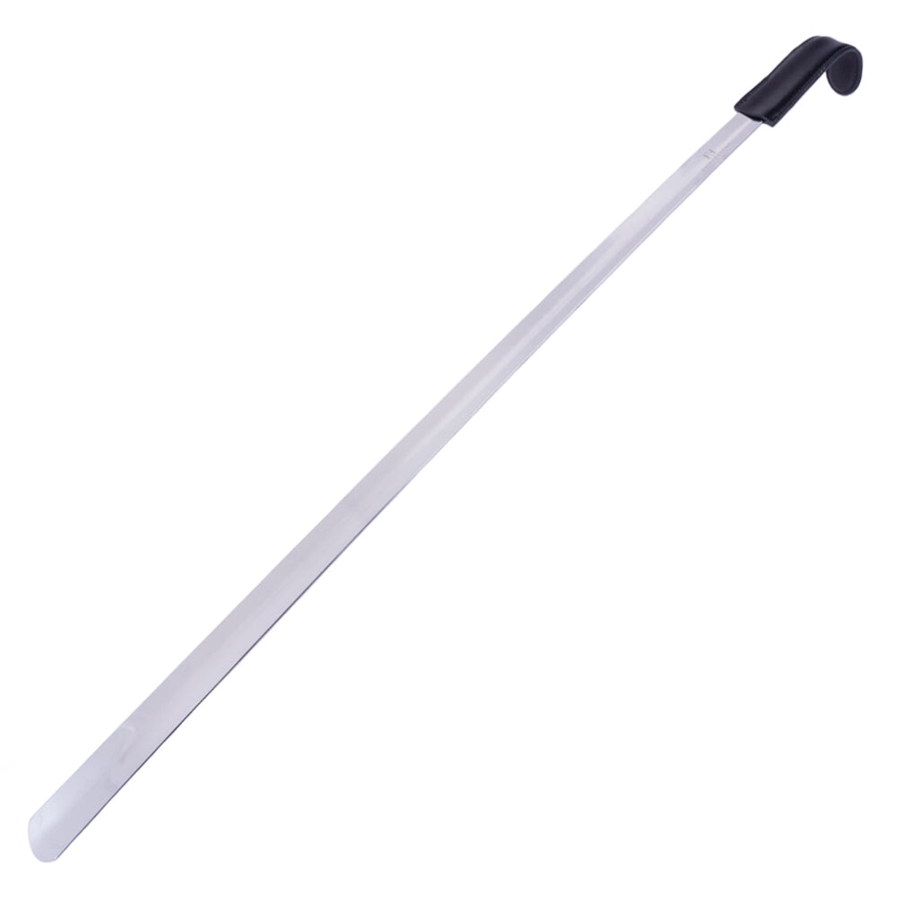FootFitter Med to Long Stainless Steel & Leather Handle Shoehorn, 16", 23" & 31" Shoe Horns FootFitter 31 Inches 