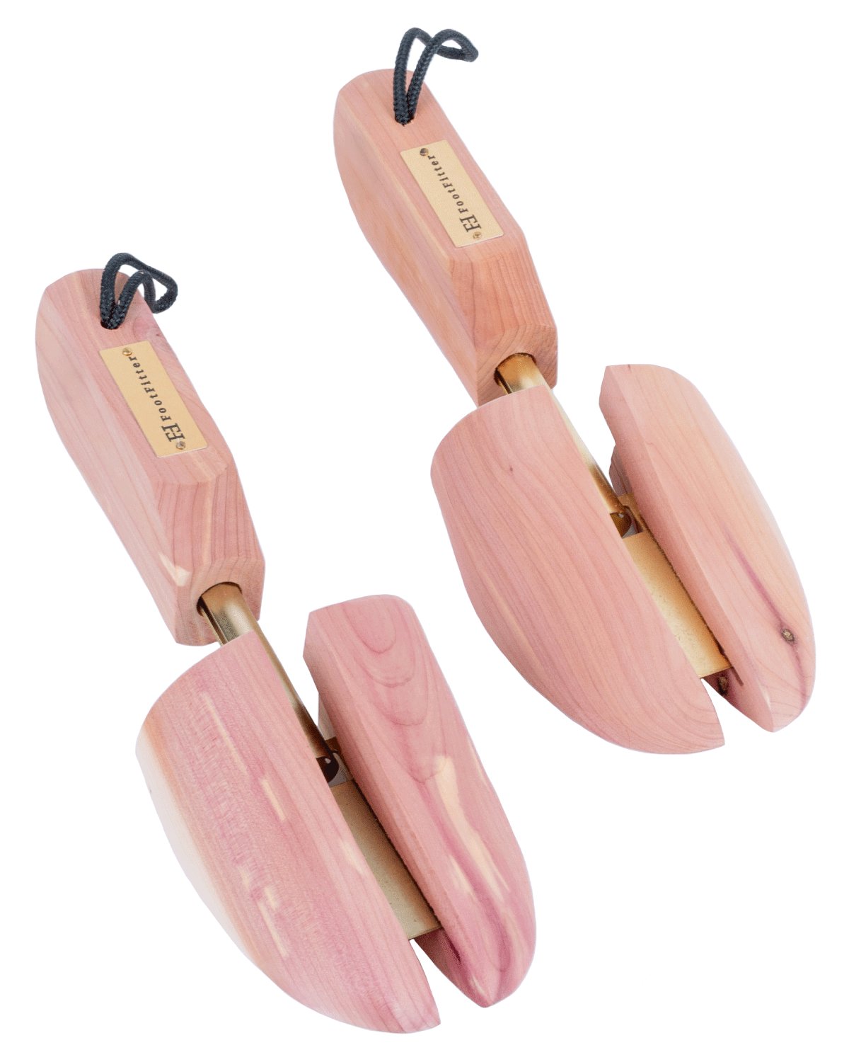 FootFitter Men’s Cedar Shoe Trees, Compact Adjustable Split Toe Shoe Trees FootFitter 