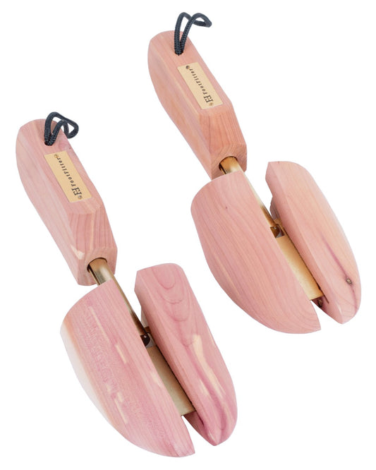 FootFitter Men’s Cedar Shoe Trees, Compact Adjustable Split Toe Shoe Trees FootFitter 