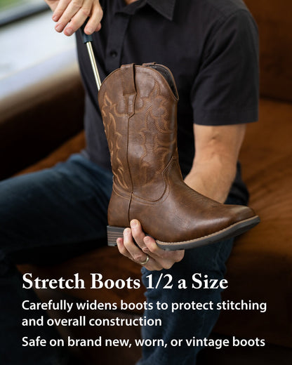 FootFitter Premium Cowboy-Western Boot Stretcher for Width Boot Stretcher FootFitter 