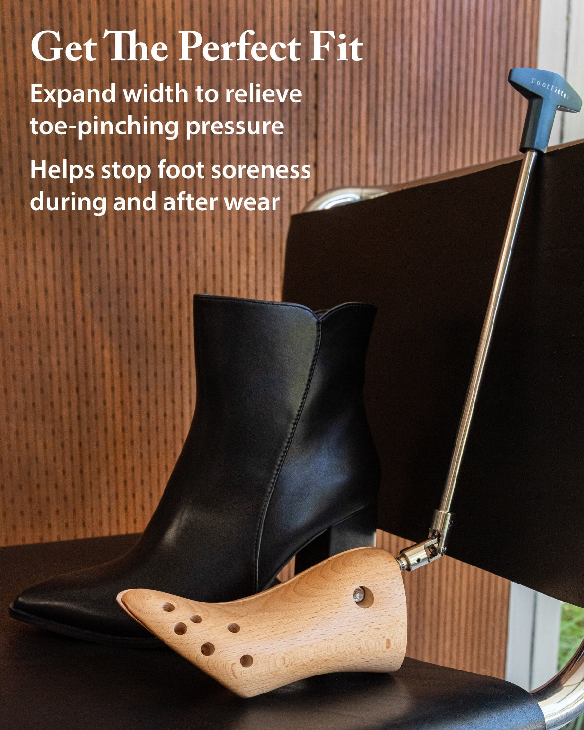 FootFitter Premium High Heel Boot Stretcher for Width- Women's 3-6 inch Heels FootFitter 