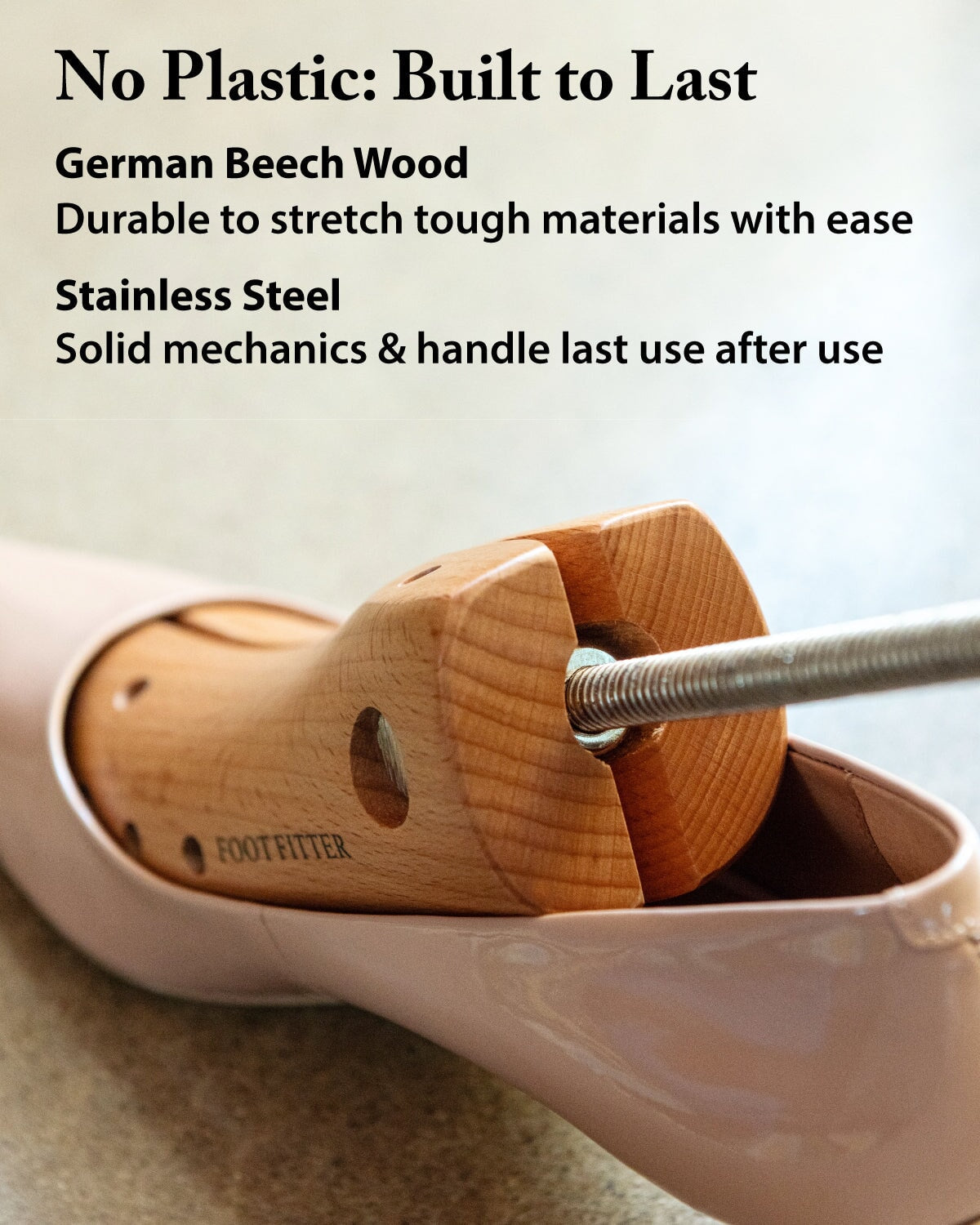 FootFitter Premium High Heel Shoe Stretcher for Width – Women's 1–3" Heels High Heel Stretcher FootFitter 