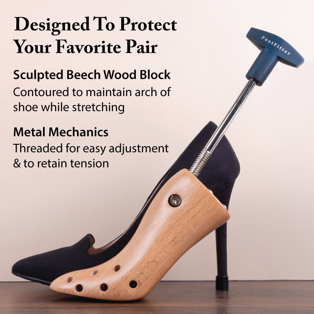 FootFitter Premium Professional 3"-6" High Heel Shoe Stretcher - HH17 High Heel Stretcher FootFitter 