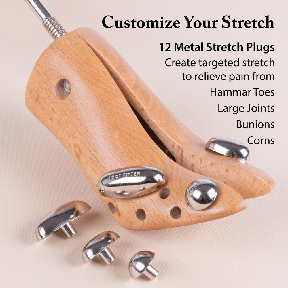 FootFitter Premium Professional 3"- 6" High Heel Shoe Stretcher - Pair of Stretchers High Heel Stretcher FootFitter 