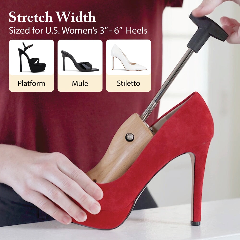 FootFitter Premium Professional 3"- 6" High Heel Shoe Stretcher - Pair of Stretchers High Heel Stretcher FootFitter 