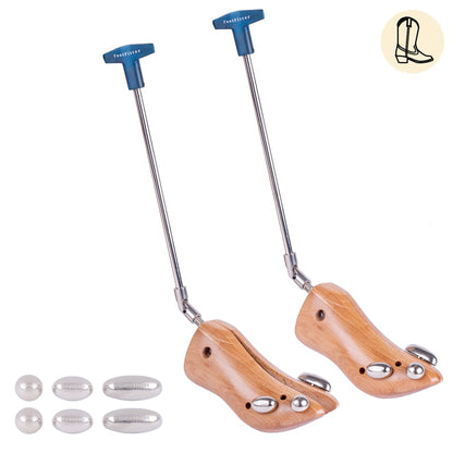 FootFitter Premium Professional Western Cowboy Boot Stretcher Set - Pair of Boot Stretcher Boot Stretcher FootFitter 