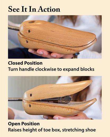 FootFitter Professional Toe Box Raiser Shoe Stretcher Shoe Stretcher FootFitter 