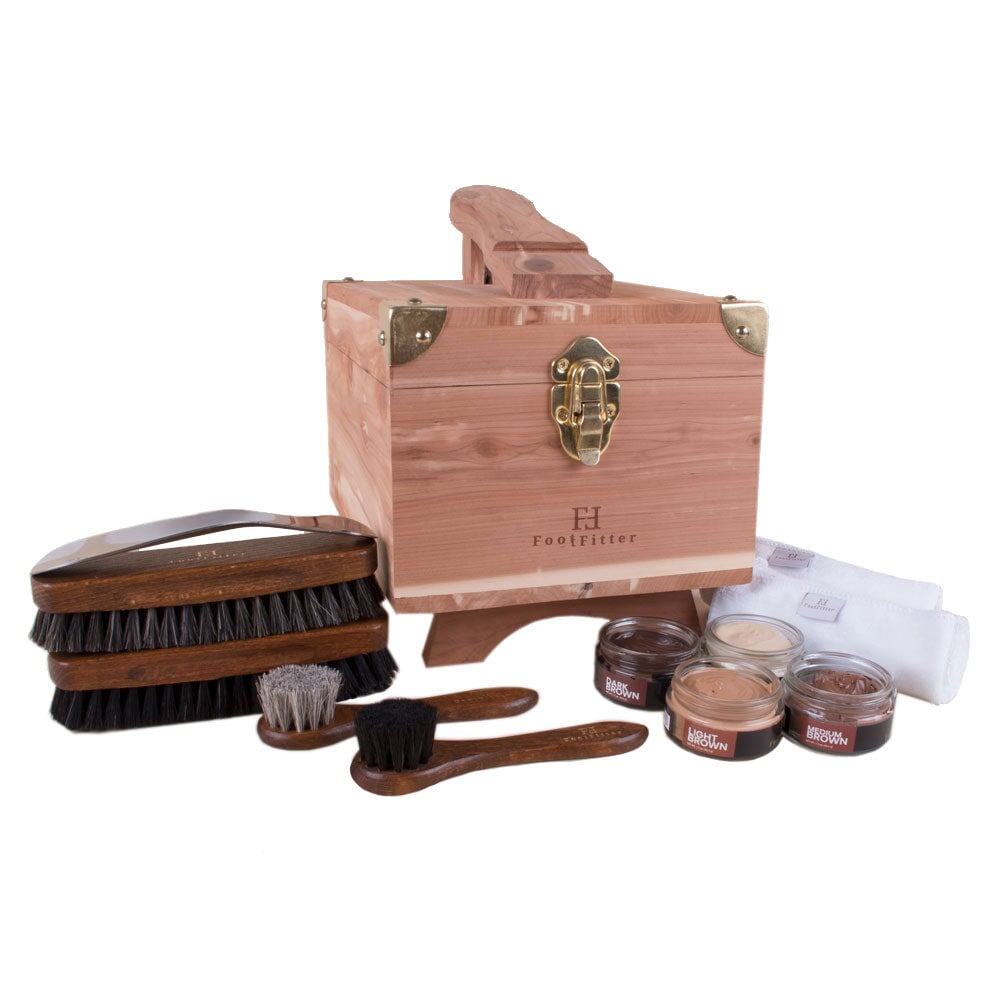 Shoe shine set online