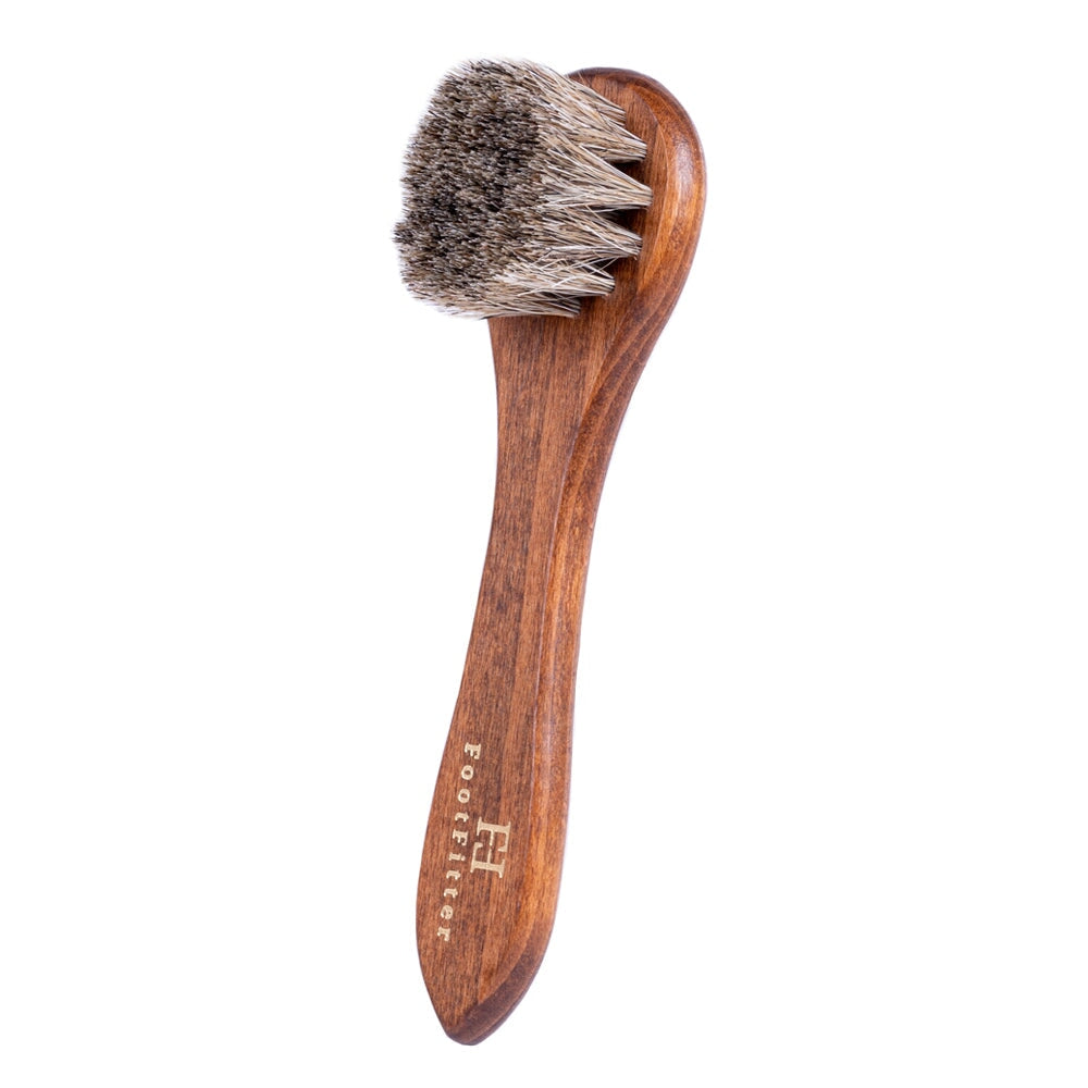 FootFitter Signature Shoe Shine Dauber Shoe Brushes FootFitter Grey-Brown 