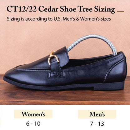 FootFitter Travel Cedar Shoe Tree, Women's Portable Boot Trees - CT22 Shoe Trees & Shapers FootFitter 