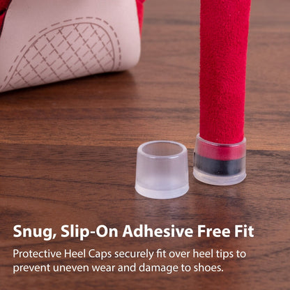 Heel Lovers Protective Heel Caps - Clear Heel Caps FootFitter 