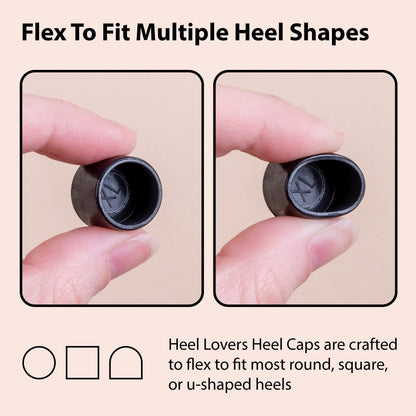 Heel Lovers Protective Heel Caps - Nude Heel Caps FootFitter 