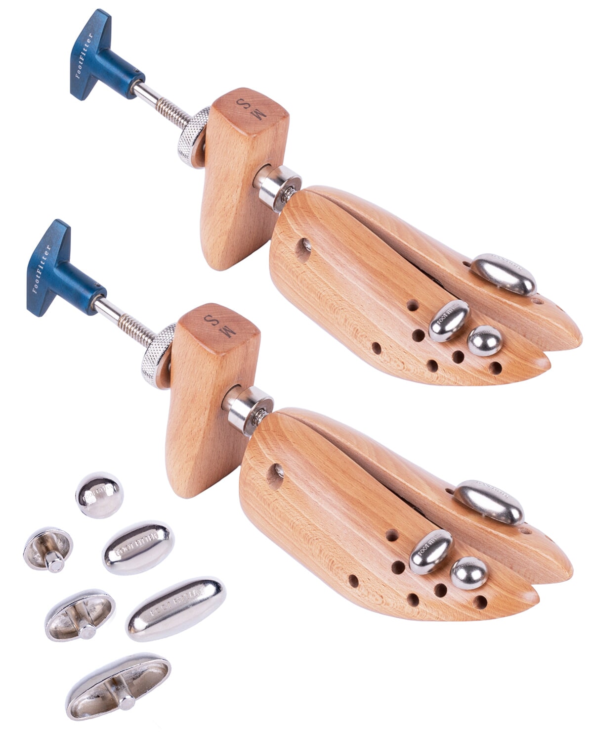 Premium Professional 2-Way Shoe Stretcher Set - Pair of Shoe Stretchers Shoe Stretcher FootFitter 