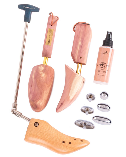Western Boot Stretcher & Shoe Tree Bundle FootFitter 