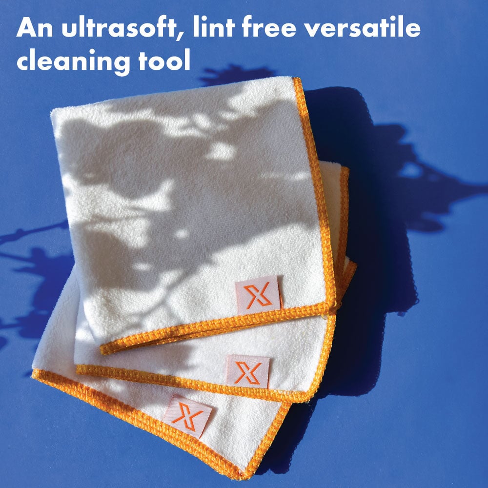 X Ultrasoft Microfiber Towel, 3-Pack X Sneaker Care 