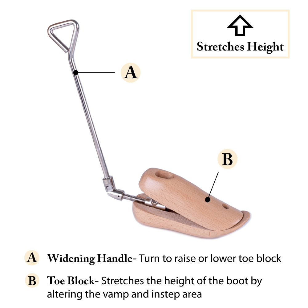 Shoe height cheap stretcher