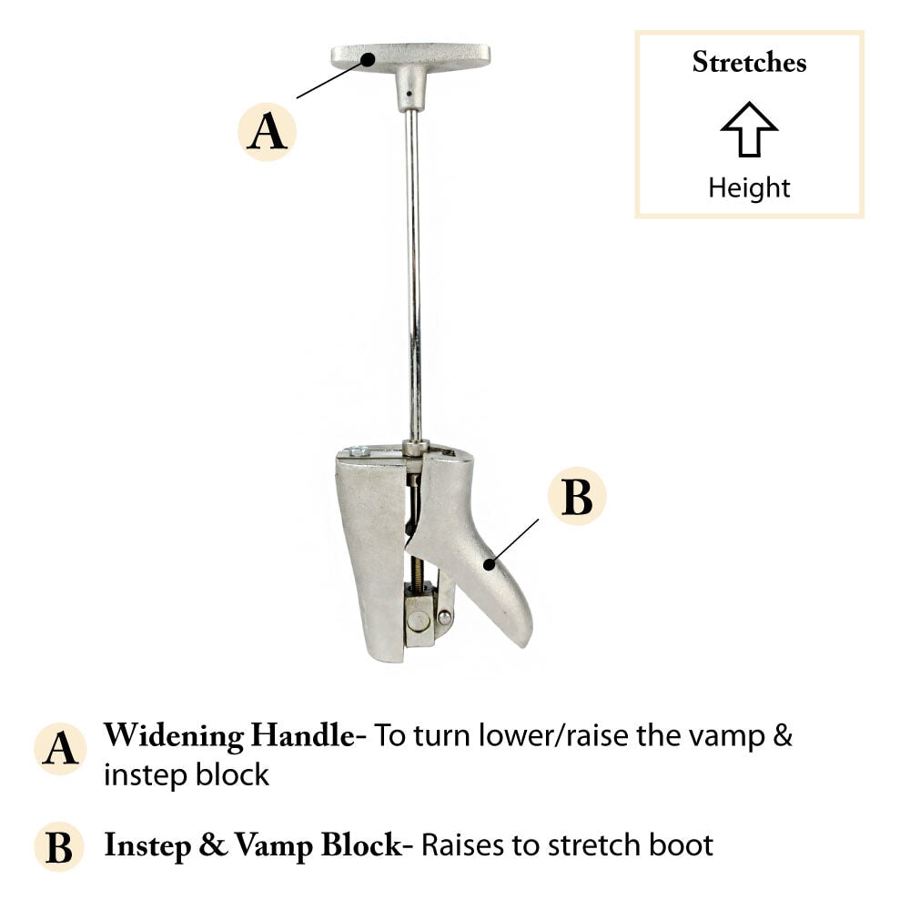 Boot vamp and instep stretcher hotsell