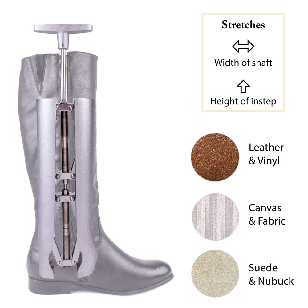 Cast Aluminum Combination Boot Instep and Shaft Stretcher FootFitter