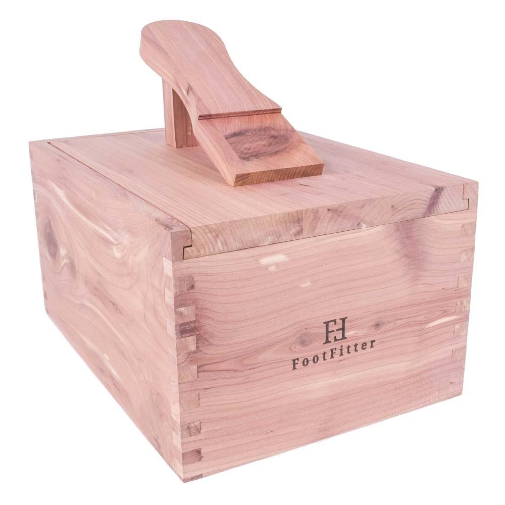 FootFitter Cedar Shoe Shine Valet Box FootFitter 