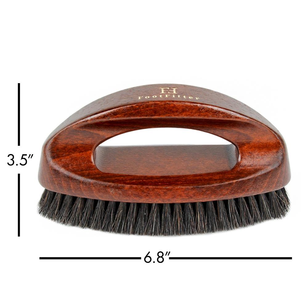 FootFitter Executive Shoe Shine Brush with Handle