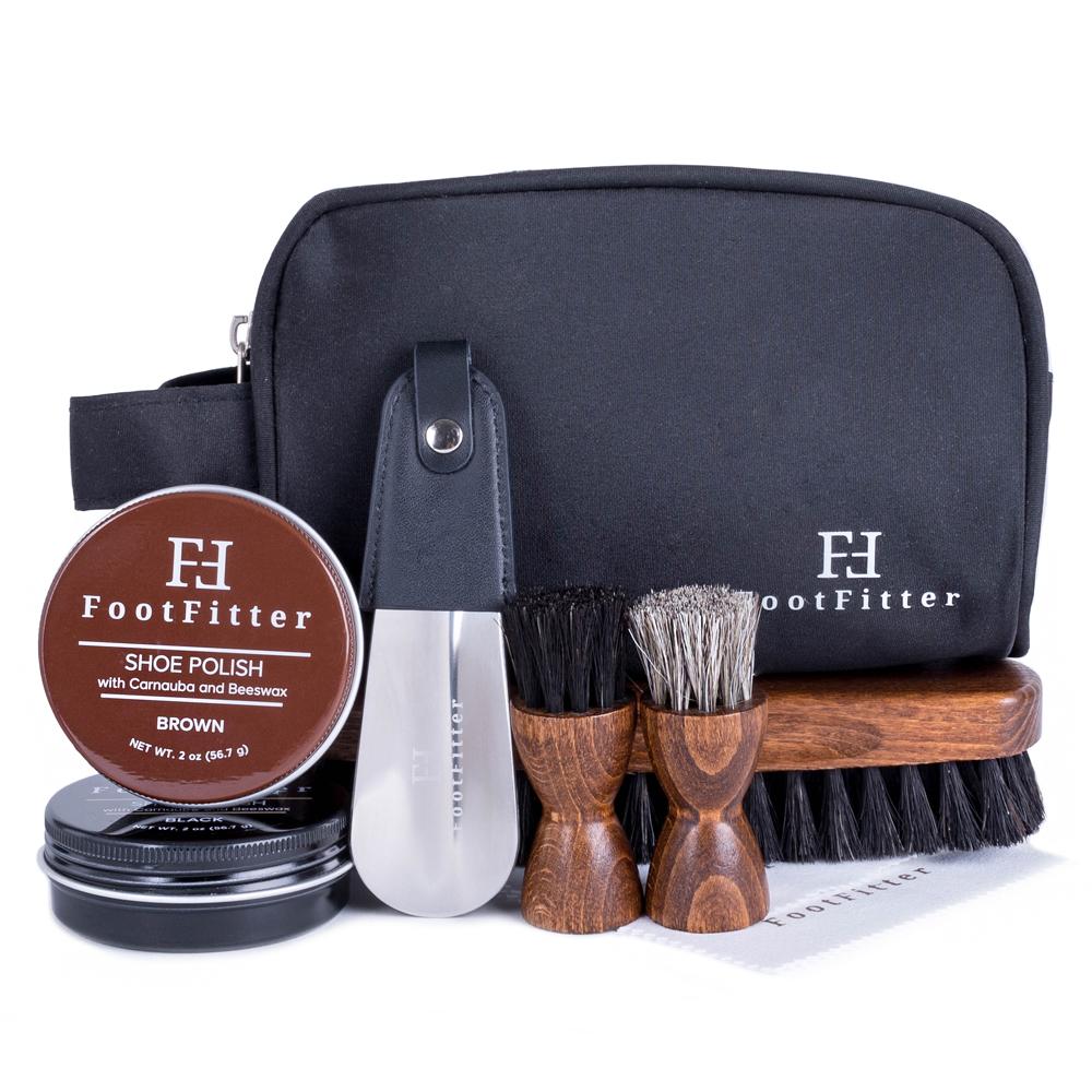 FootFitter Executive Travel Shoe Shine Kit FootFitter 