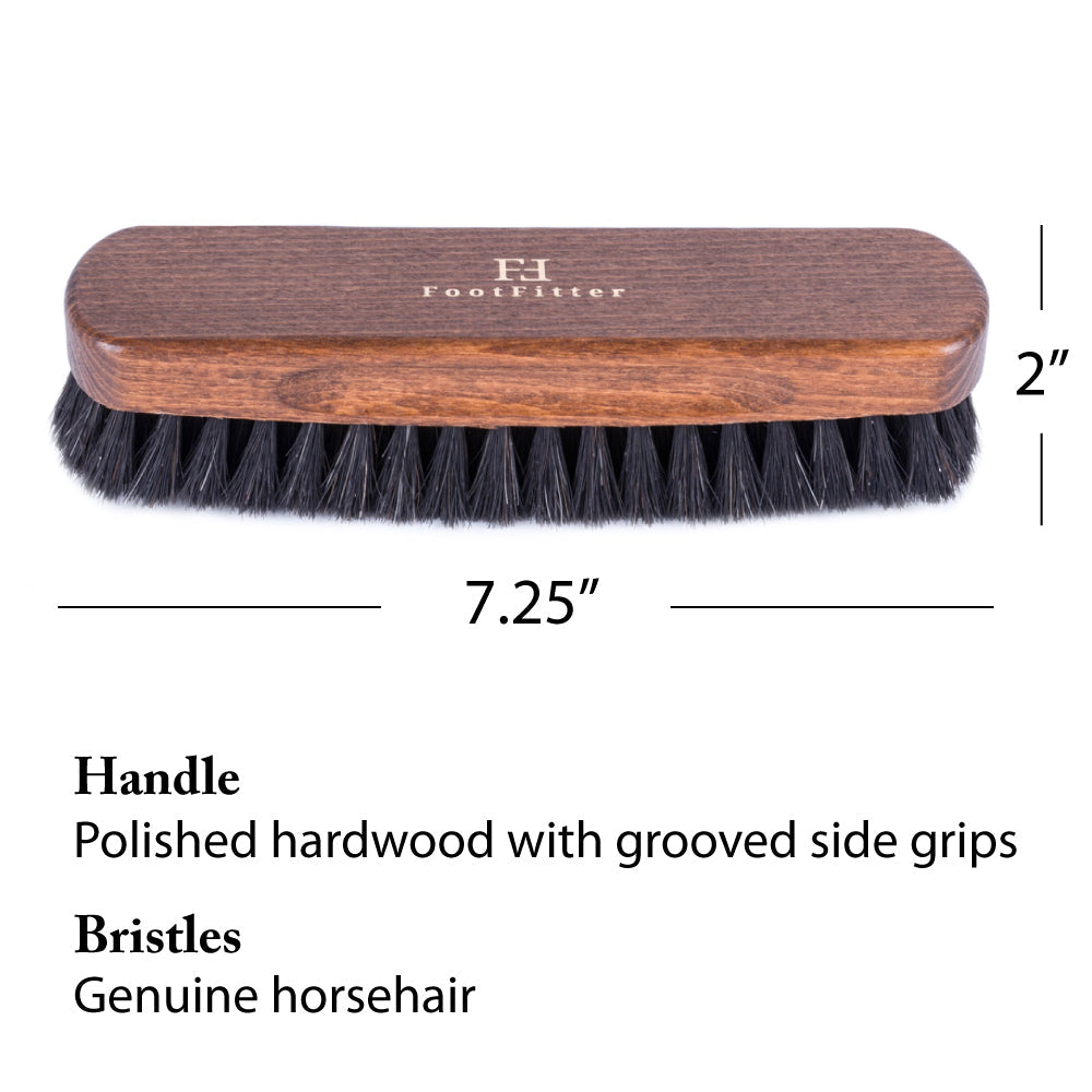 Shoe shine best sale brushes horsehair