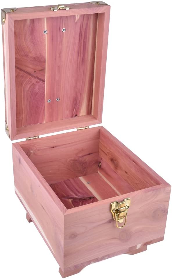Grand Cedar Shoe Shine Box for Shoe Care and Accessories