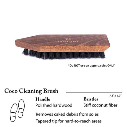 FootFitter Cedar Shoe Shine Valet Box