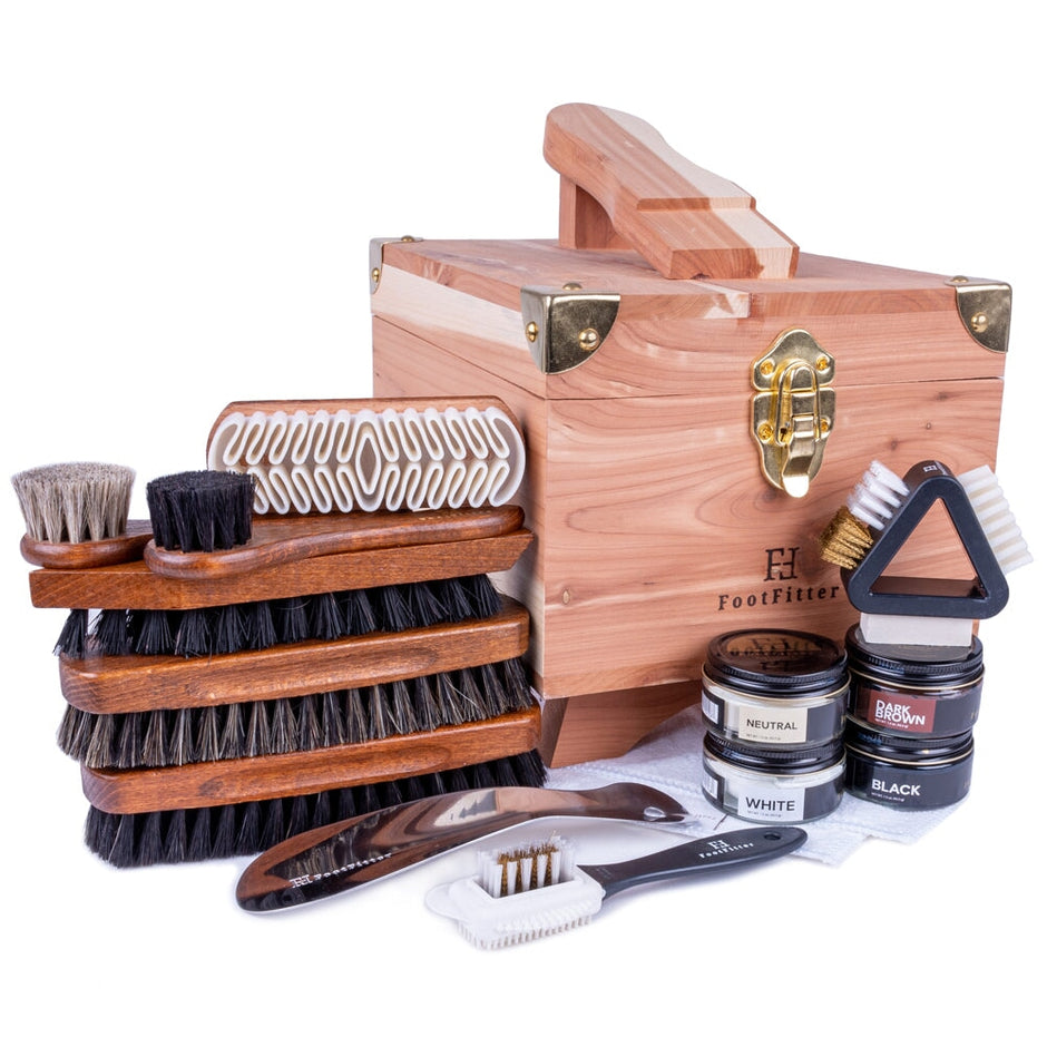 Shoe Shine Kits & Cedar Valets FootFitter