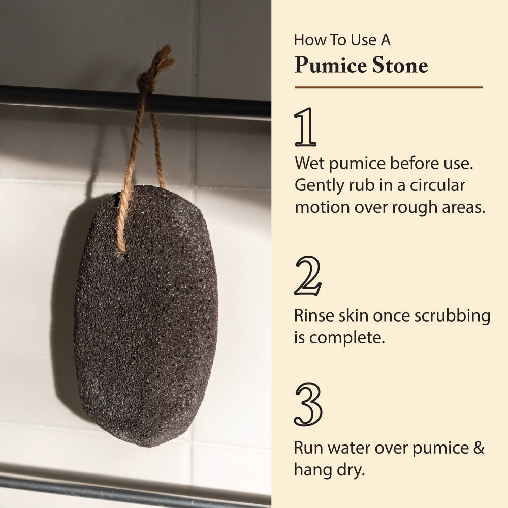 FootFitter Natural Volcanic Pumice Stone