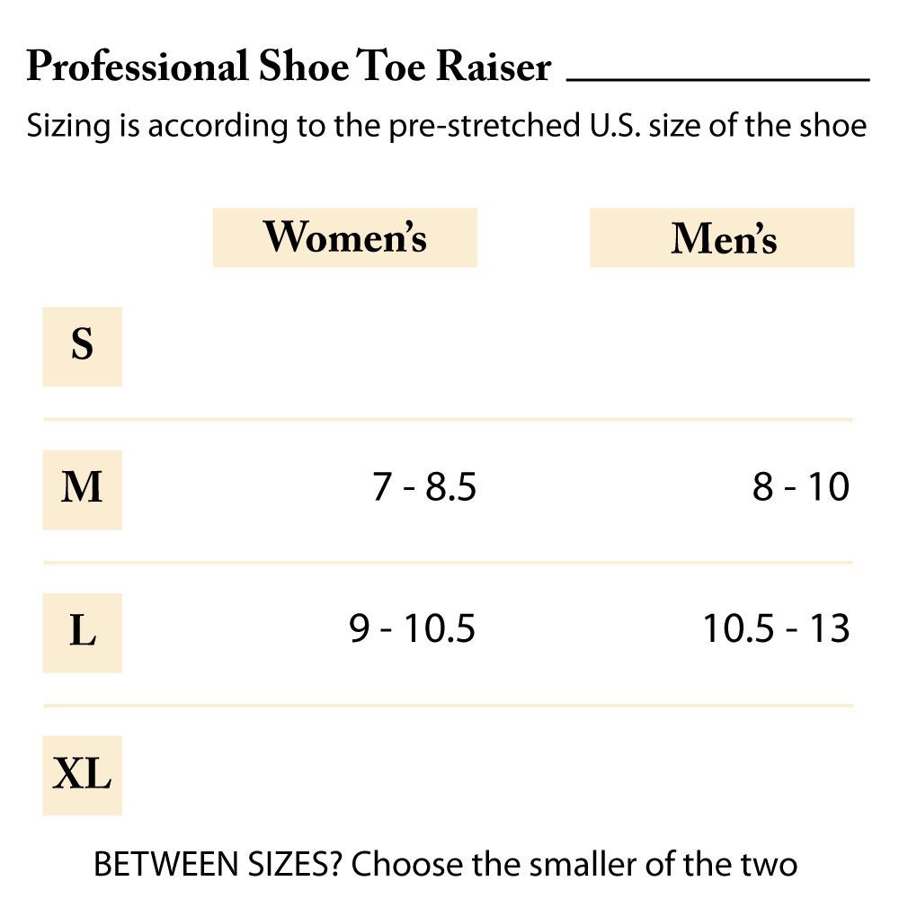 Shoe toe box on sale raiser