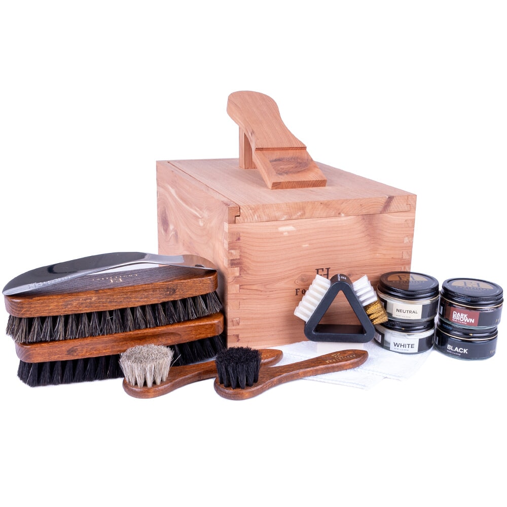 Shoe Shine Kits & Cedar Valets | FootFitter