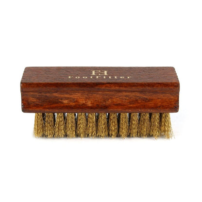 FootFitter Suede-Nubuck Brass Shoe Cleaning Brush