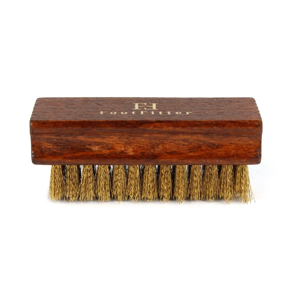 FootFitter Suede/Nubuck Brass Shoe Cleaning Brush