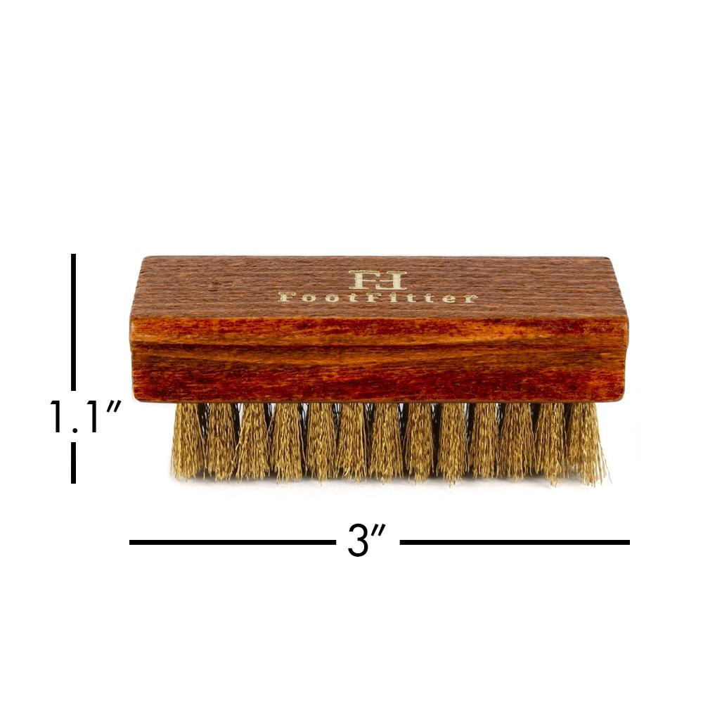 Cleaning on sale shoe brush