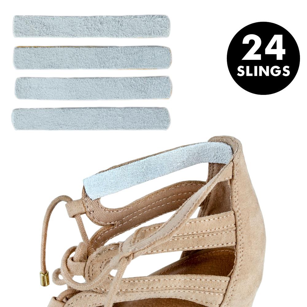 Heel Lovers Suede Adhesive Slings- 24 Slings FootFitter 