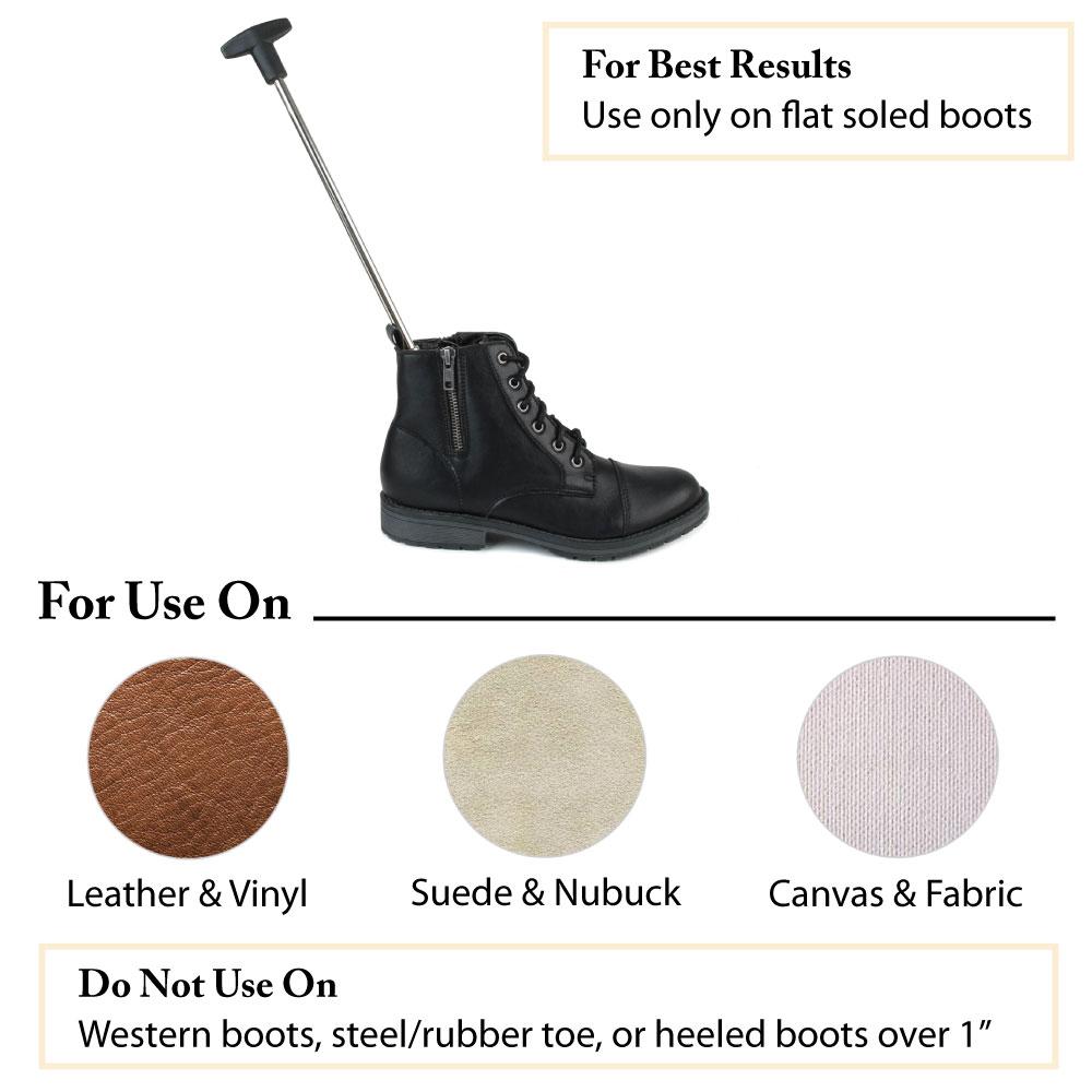 Square toe shop boot stretcher